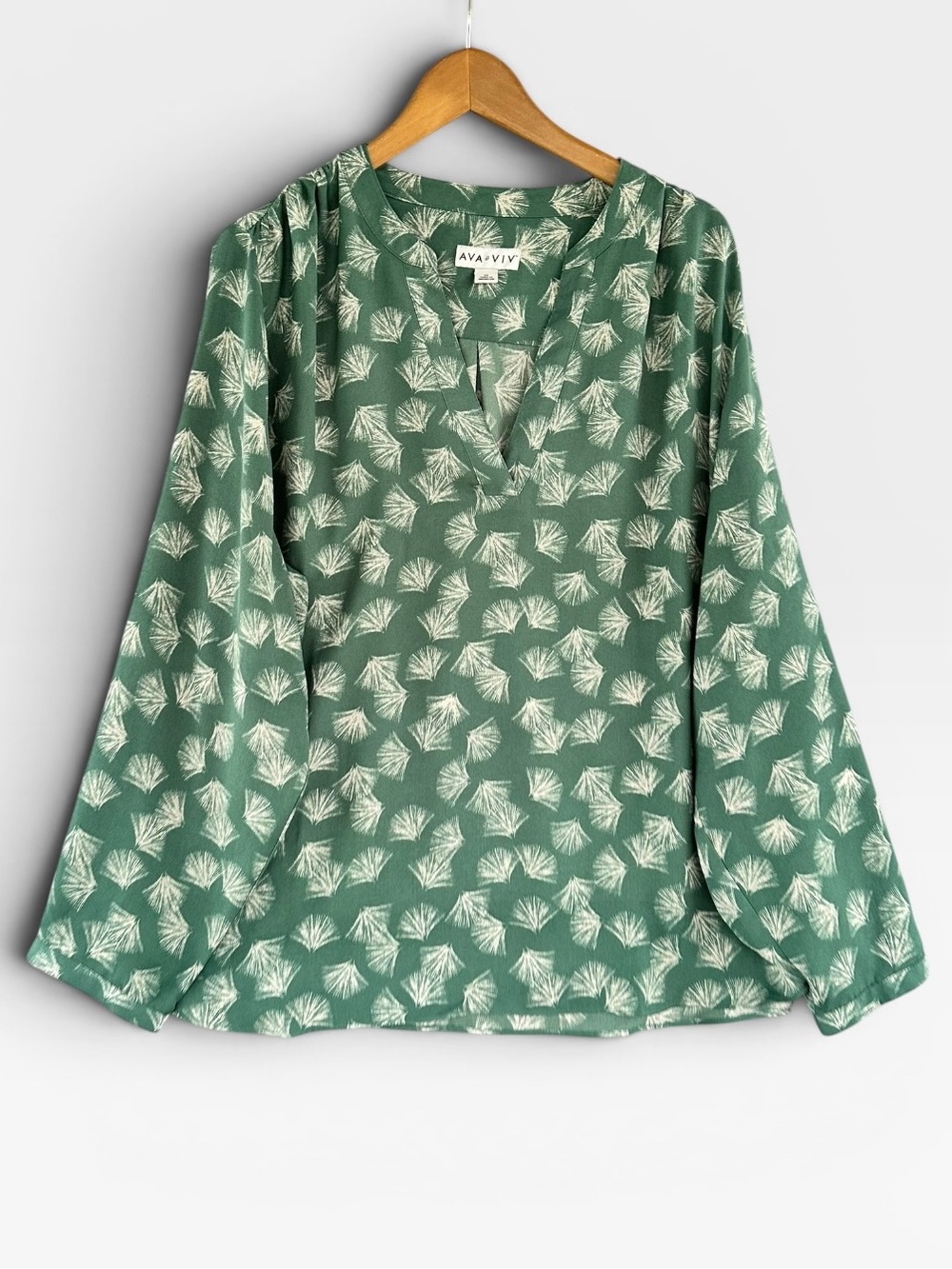 Ava & Viv Blouse shirt size 2X